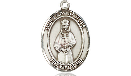 Sterling Silver Our Lady of Hope Medal