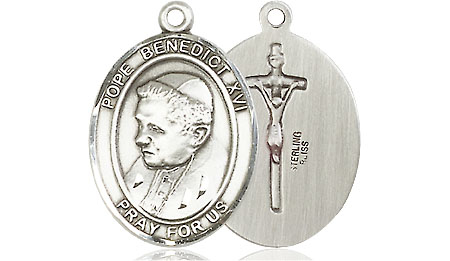 Sterling Silver Pope Benedict XVI Medal