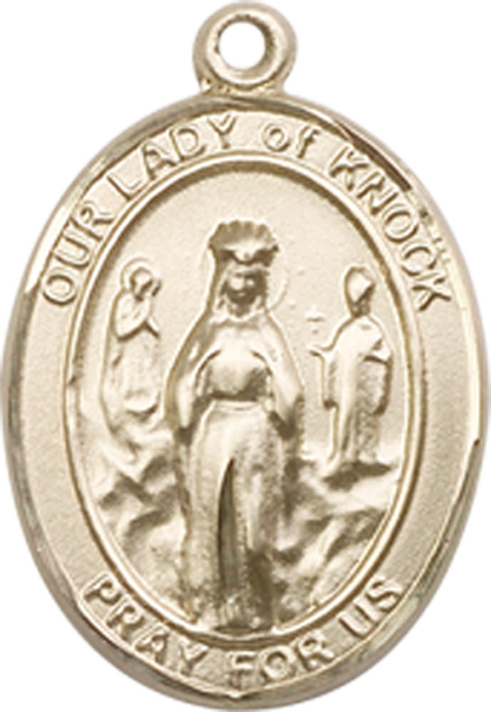 14kt Gold Filled Our Lady of Knock Medal