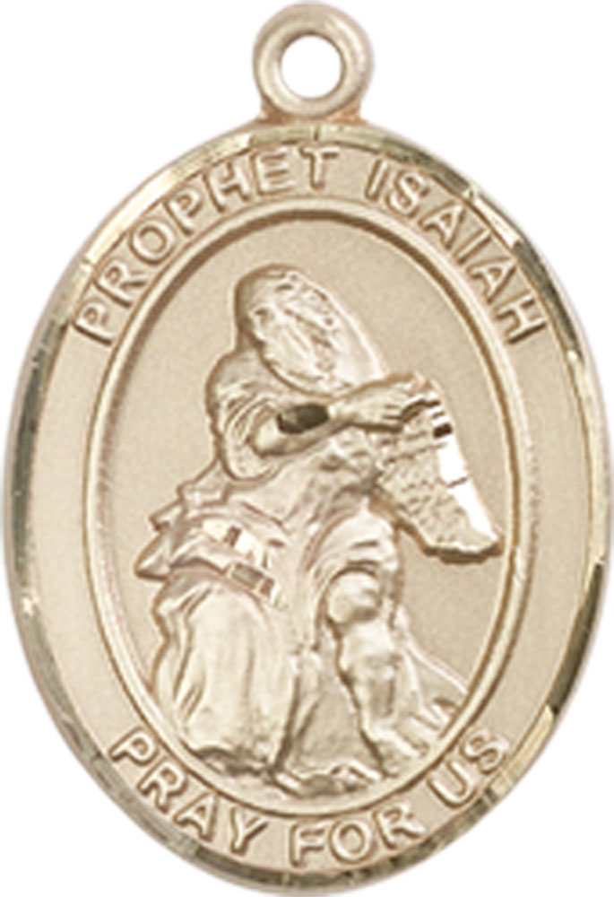 14kt Gold Filled Saint Isaiah Medal