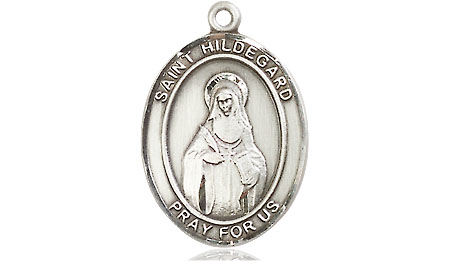 Sterling Silver Saint Hildegard von Bingen Medal