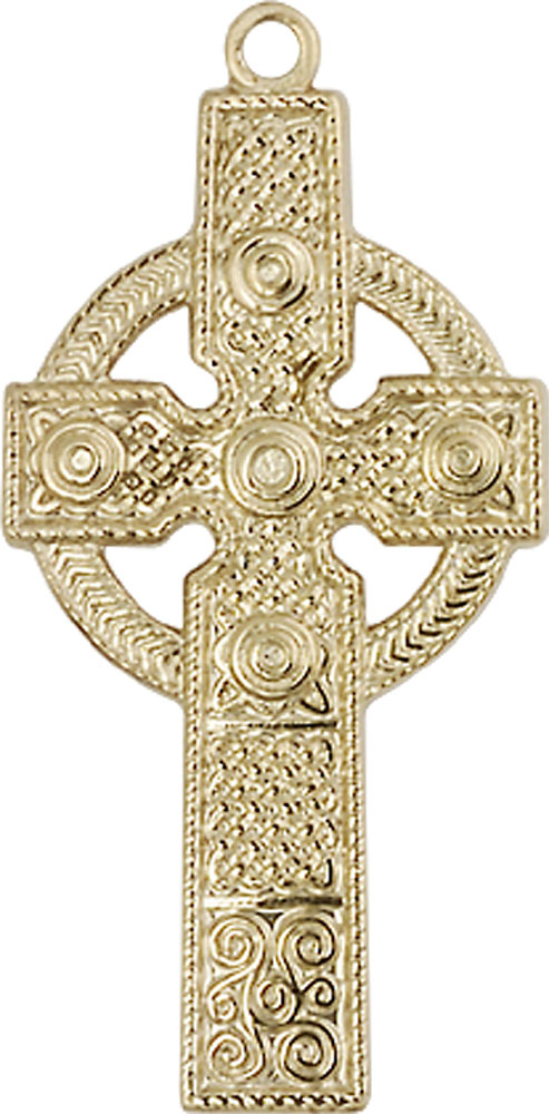14kt Gold Kilklispeen Cross Medal