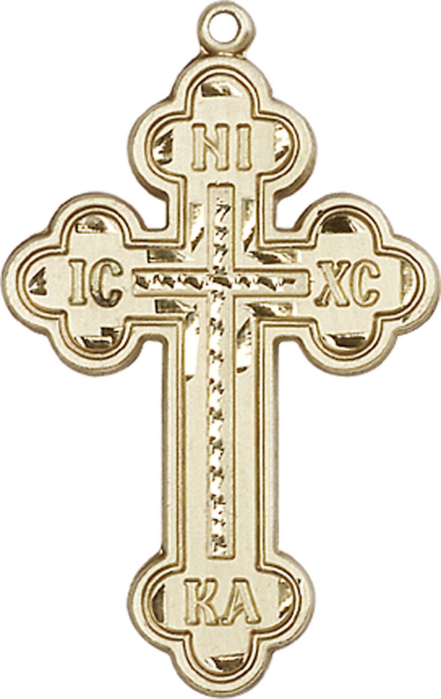 14kt Gold Cross Medal