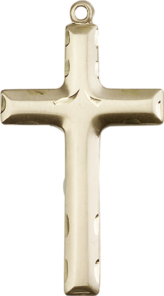 14kt Gold Cross Medal