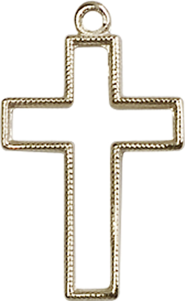 14kt Gold Cross Medal