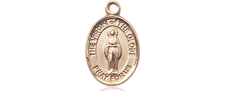 14kt Gold Virgin of the Globe Medal
