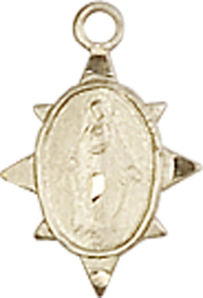 14kt Gold Miraculous Medal