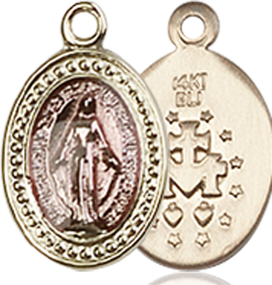 14kt Gold Miraculous Medal
