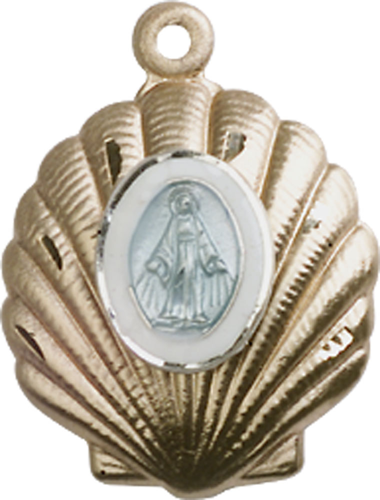 14kt Gold Miraculous Medal
