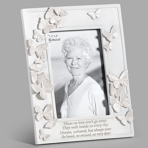 8.5&quot;H Butterfly Memorial Frame