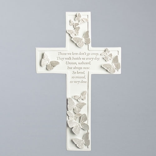 8&quot;H Butterfly Memorial Wall