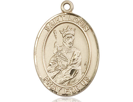 14kt Gold Filled Saint Louis Medal