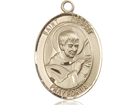 14kt Gold Filled Saint Robert Bellarmine Medal