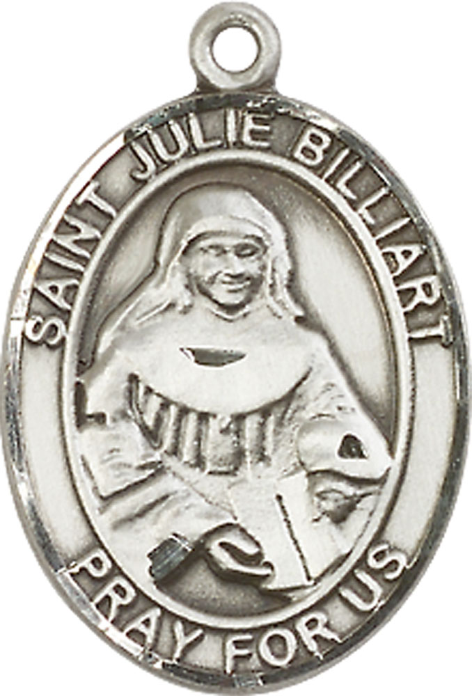 Sterling Silver Saint Julie Billiart Medal