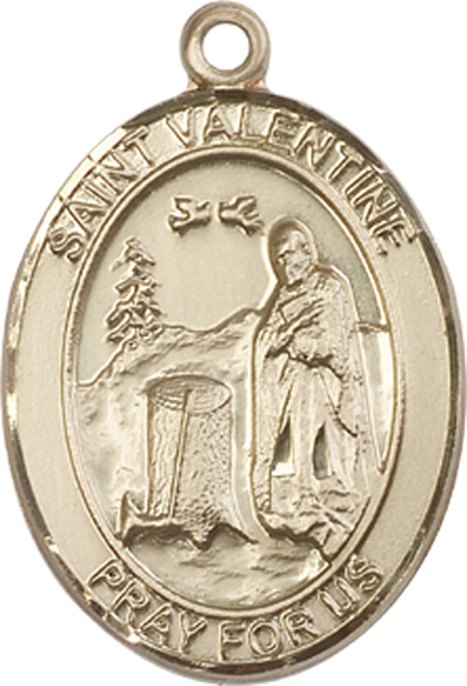 14kt Gold Filled Saint Valentine of Rome Medal