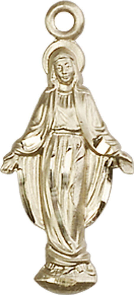 14kt Gold Miraculous Medal