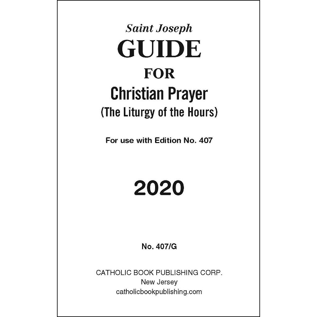 Christian Prayer Guide (Large Type)