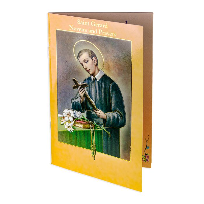 3 3/4" x 6" Saint Gerard Novena Book  Sold in Inc of 10