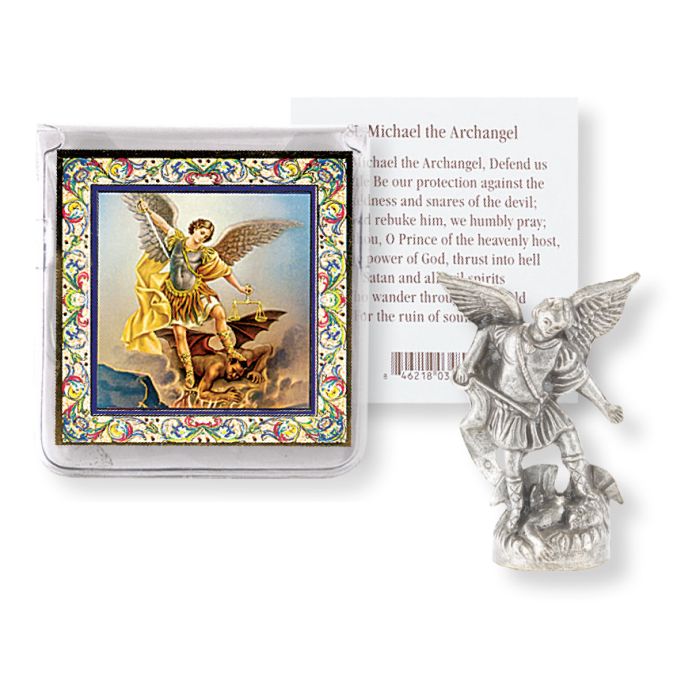 St. Michael Prayer &amp; Picture