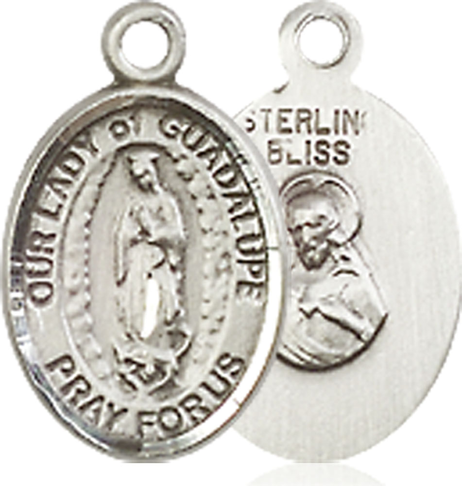 Sterling Silver Our Lady of Guadalupe Medal