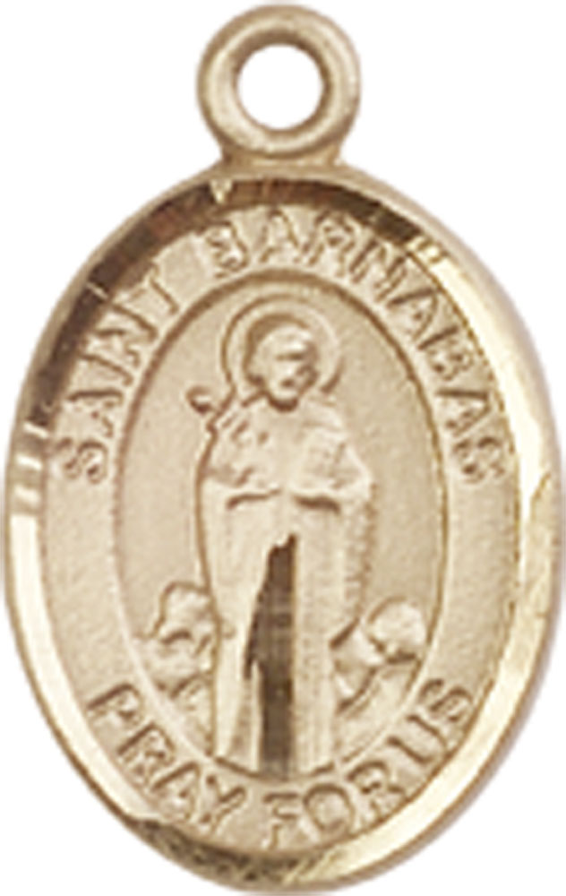 14kt Gold Filled Saint Barnabas Medal