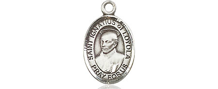 Sterling Silver Saint Ignatius of Loyola Medal