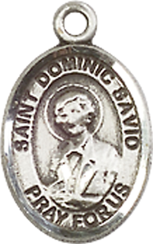 Sterling Silver Saint Dominic Savio Medal