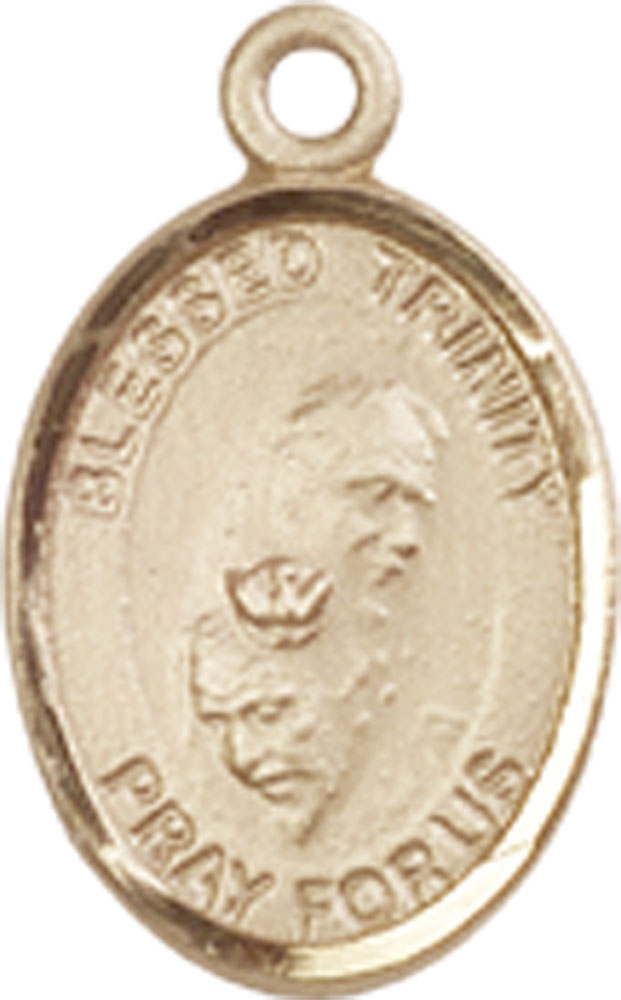 14kt Gold Filled Blessed Trinity Medal