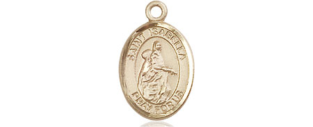 14kt Gold Filled Saint Isabella of Portugal Medal