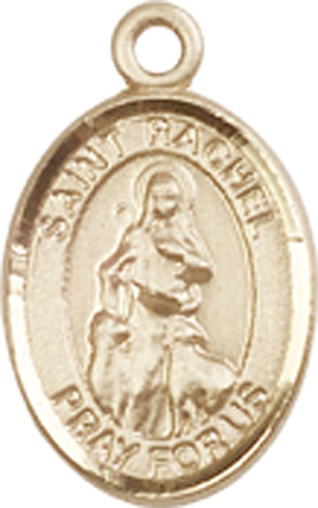 14kt Gold Filled Saint Rachel Medal