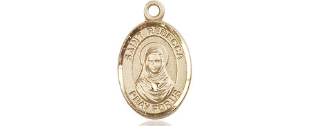 14kt Gold Filled Saint Rebecca Medal