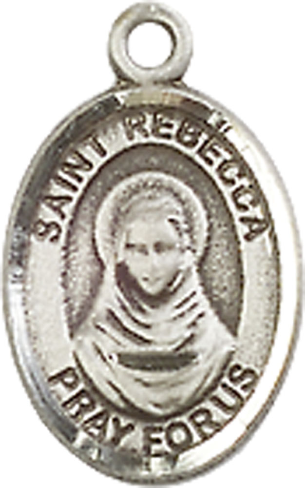 Sterling Silver Saint Rebecca Medal