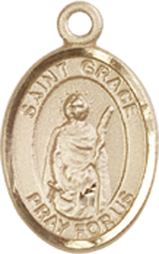 14kt Gold Filled Saint Grace Medal