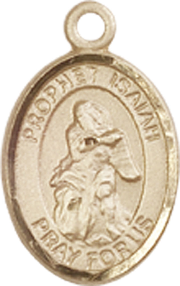 14kt Gold Filled Saint Isaiah Medal