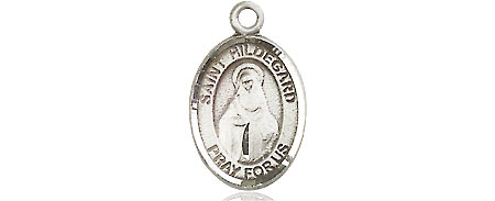 Sterling Silver Saint Hildegard von Bingen Medal