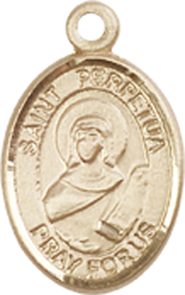 14kt Gold Filled Saint Perpetua Medal