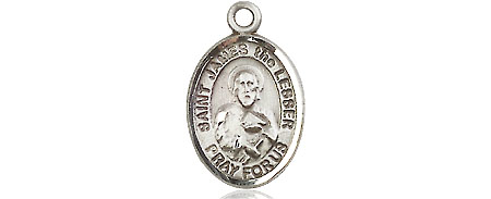 Sterling Silver Saint James the Lesser Medal