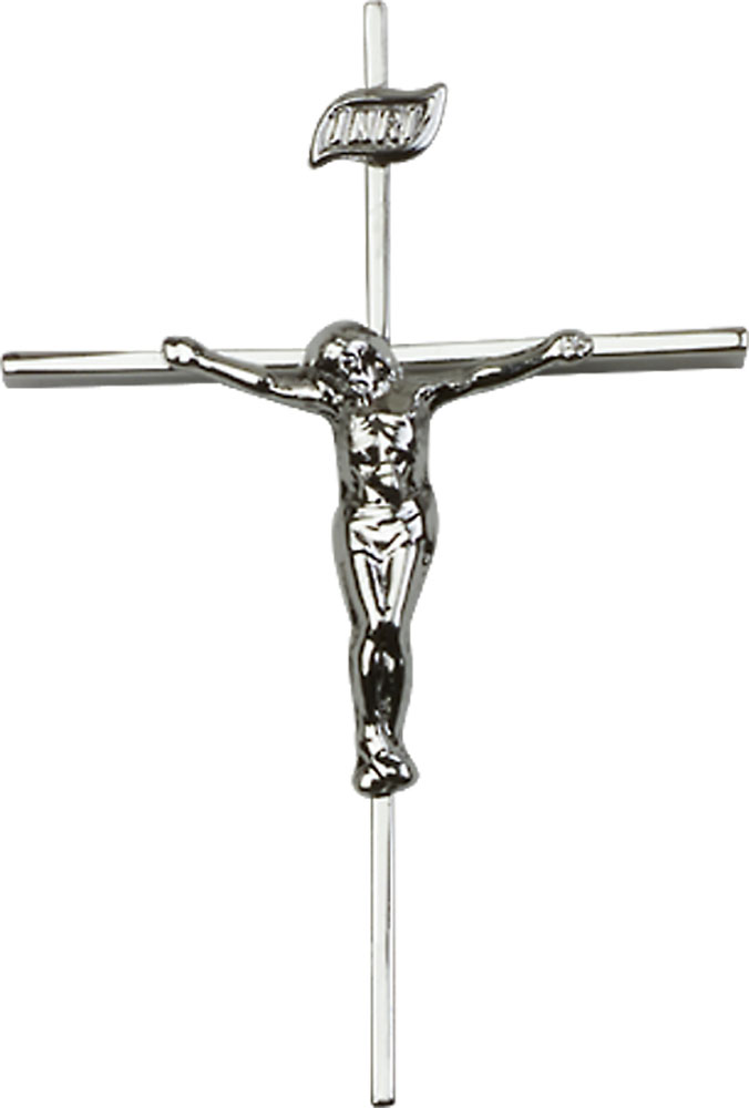 Sterling Silver Crucifix Medal