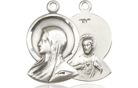 Sterling Silver Madonna Medal