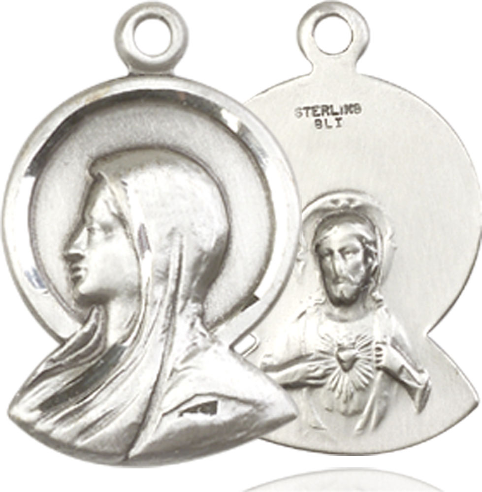 Sterling Silver Madonna Medal