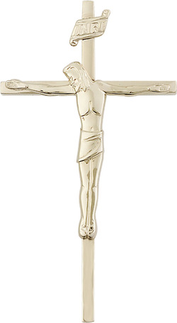 14kt Gold Filled Crucifix Medal
