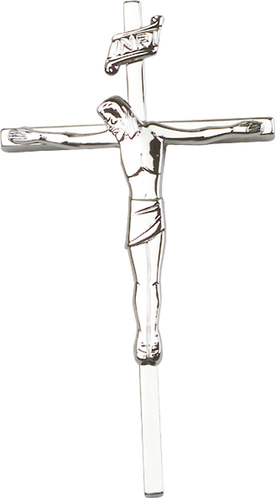 Sterling Silver Crucifix Medal
