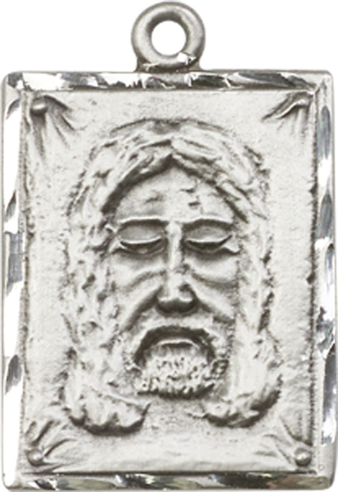 Sterling Silver Holy Face Medal