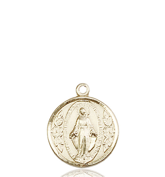 14kt Gold Miraculous Medal