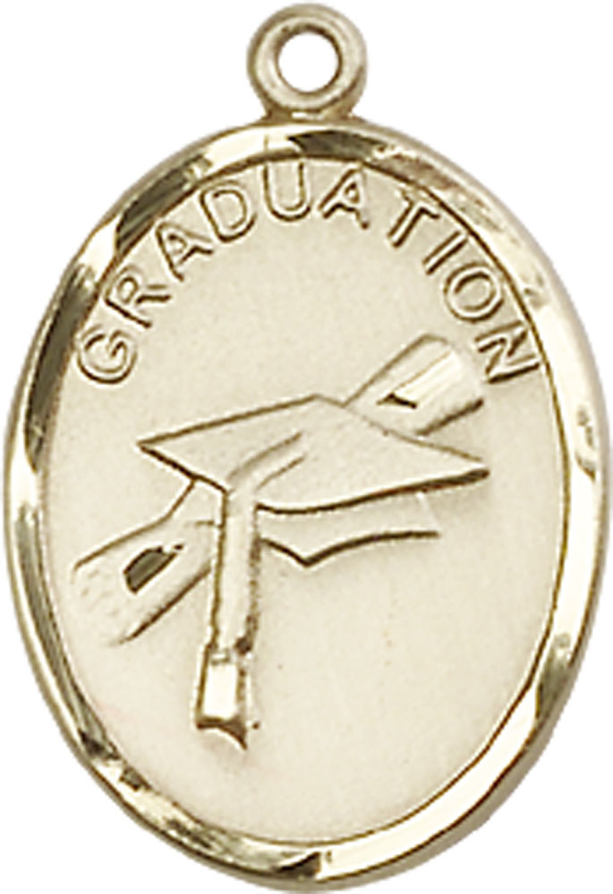 14kt Gold Graduation Medal