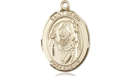 14kt Gold Filled Saint David of Wales Medal