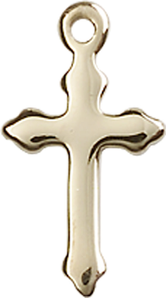 14kt Gold Cross Medal