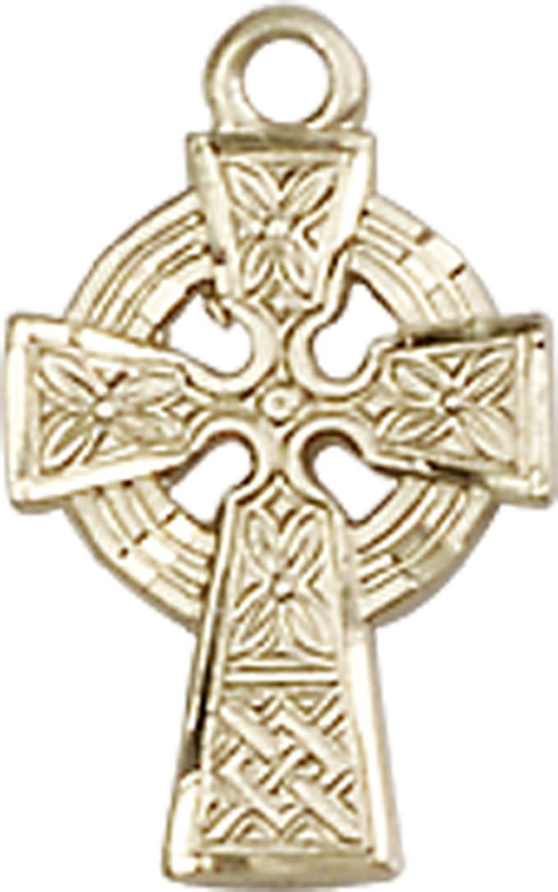 14kt Gold Celtic Cross Medal