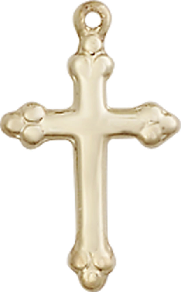 14kt Gold Cross Medal