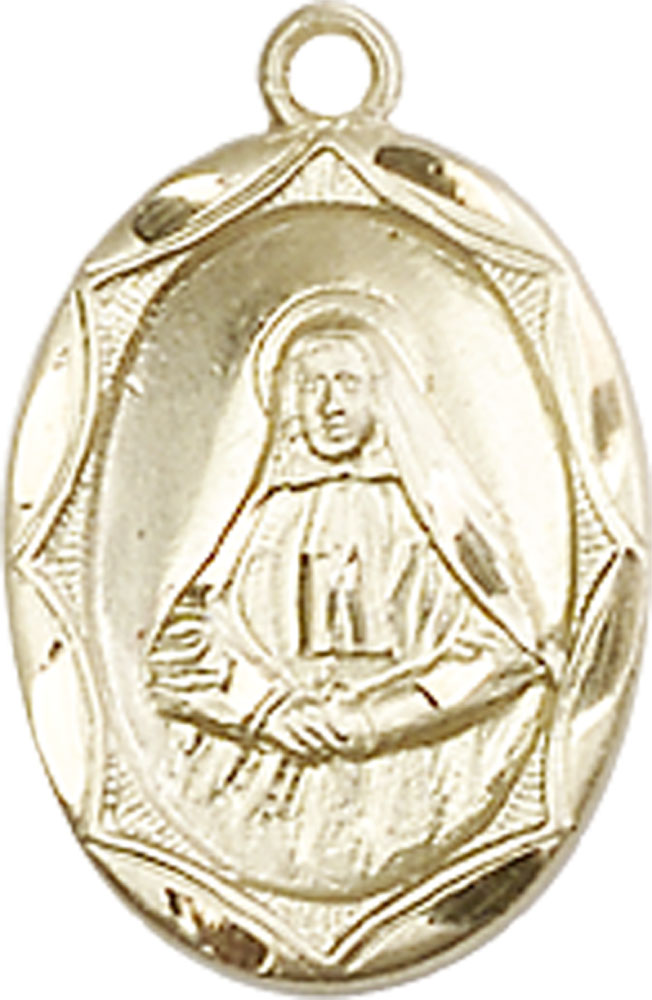 14kt Gold Filled Saint Frances Cabrini Medal